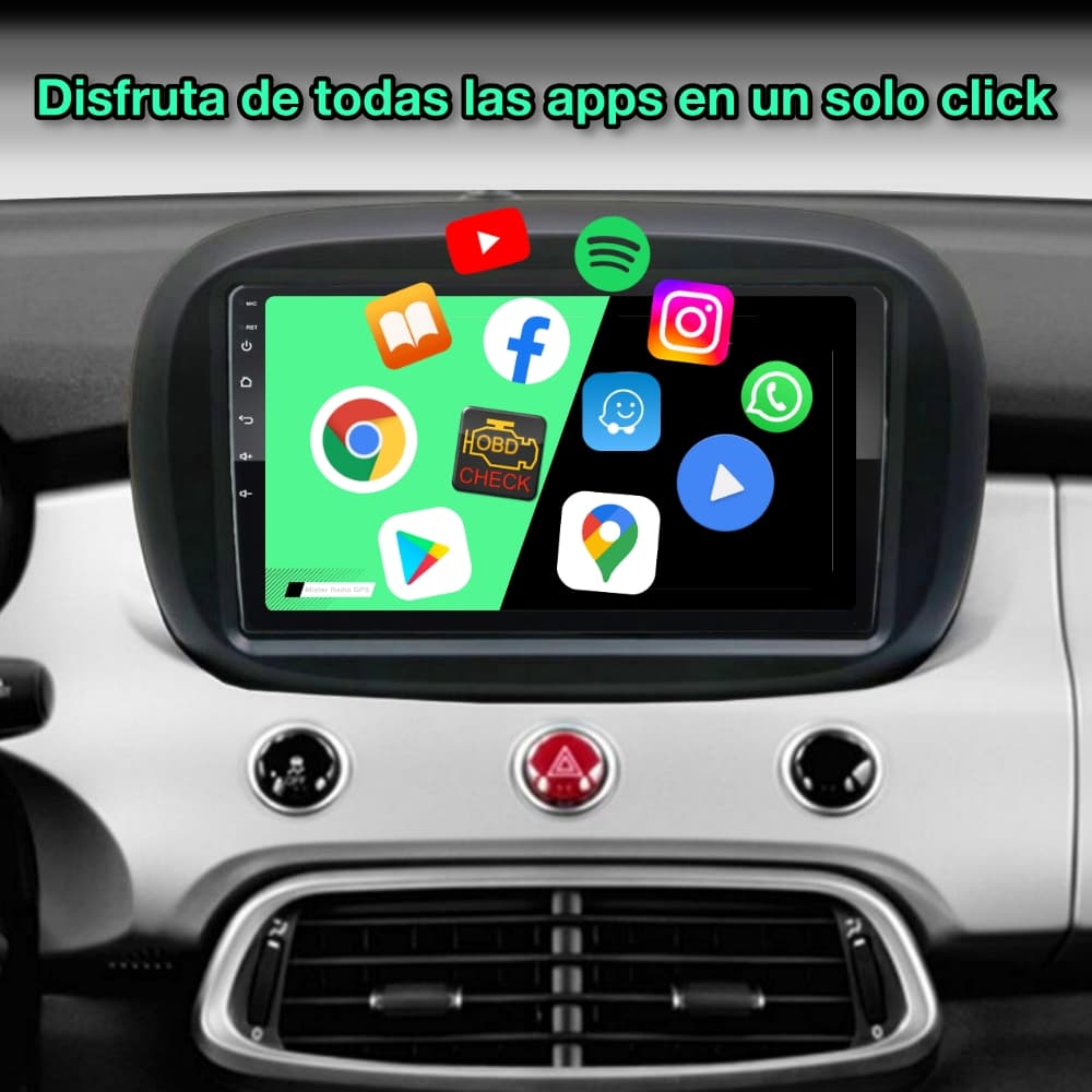 Fiat 500X, 2014 - 2020 - Mister Radio GPS