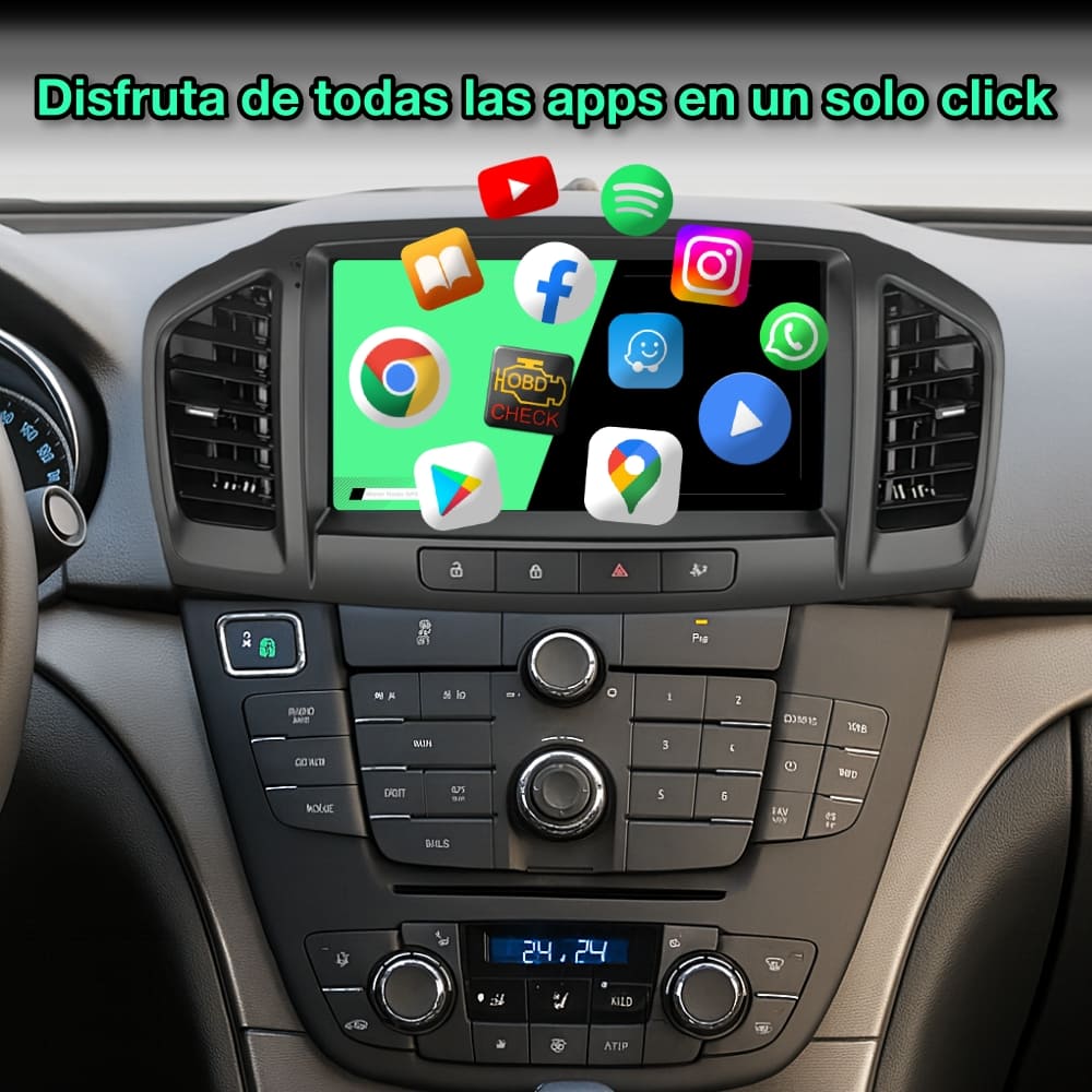 Opel Insignia 2009-2013 pantalla 9”