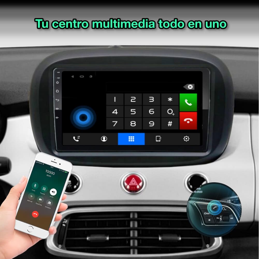 Fiat 500X, 2014 - 2020 - Mister Radio GPS