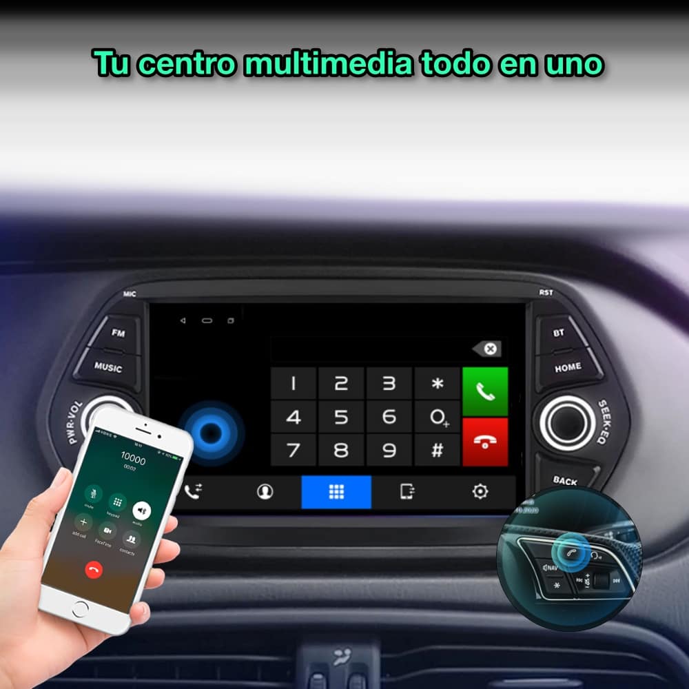 Fiat Egea 2015 - 2017 pantalla 7” - Mister Radio GPS