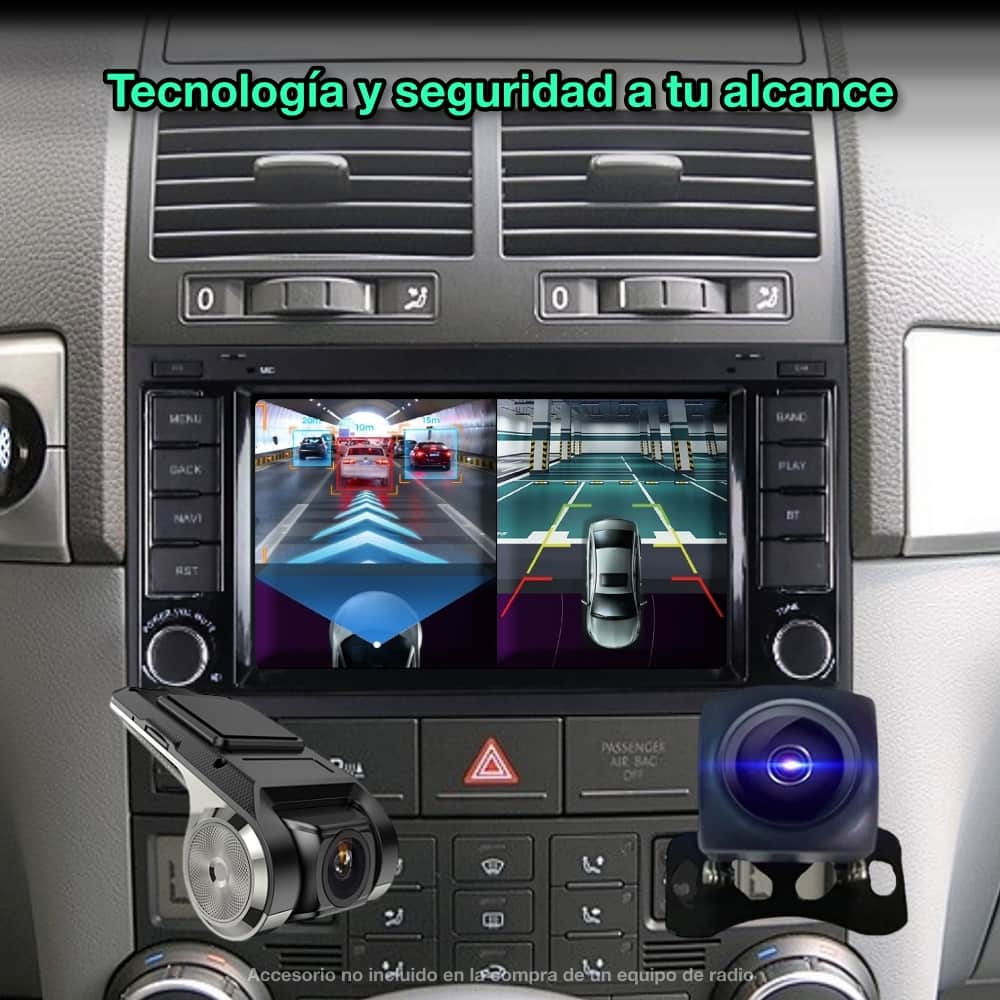 Volkswagen Touareg, Transporter, Multivan 2002-2011 Pantalla 7"