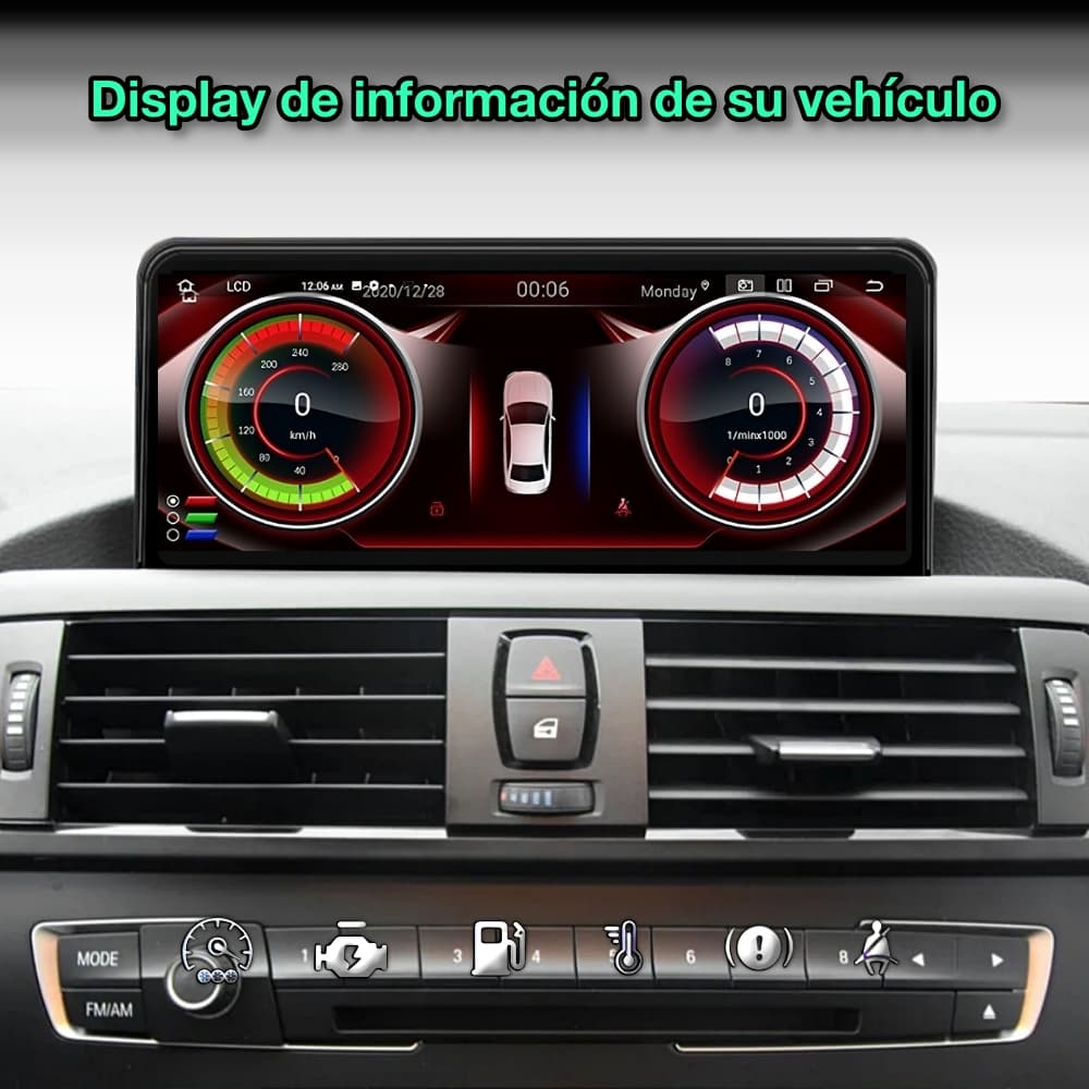 BMW serie 1 F20 / F21, 2011-2016 pantalla 10.25”