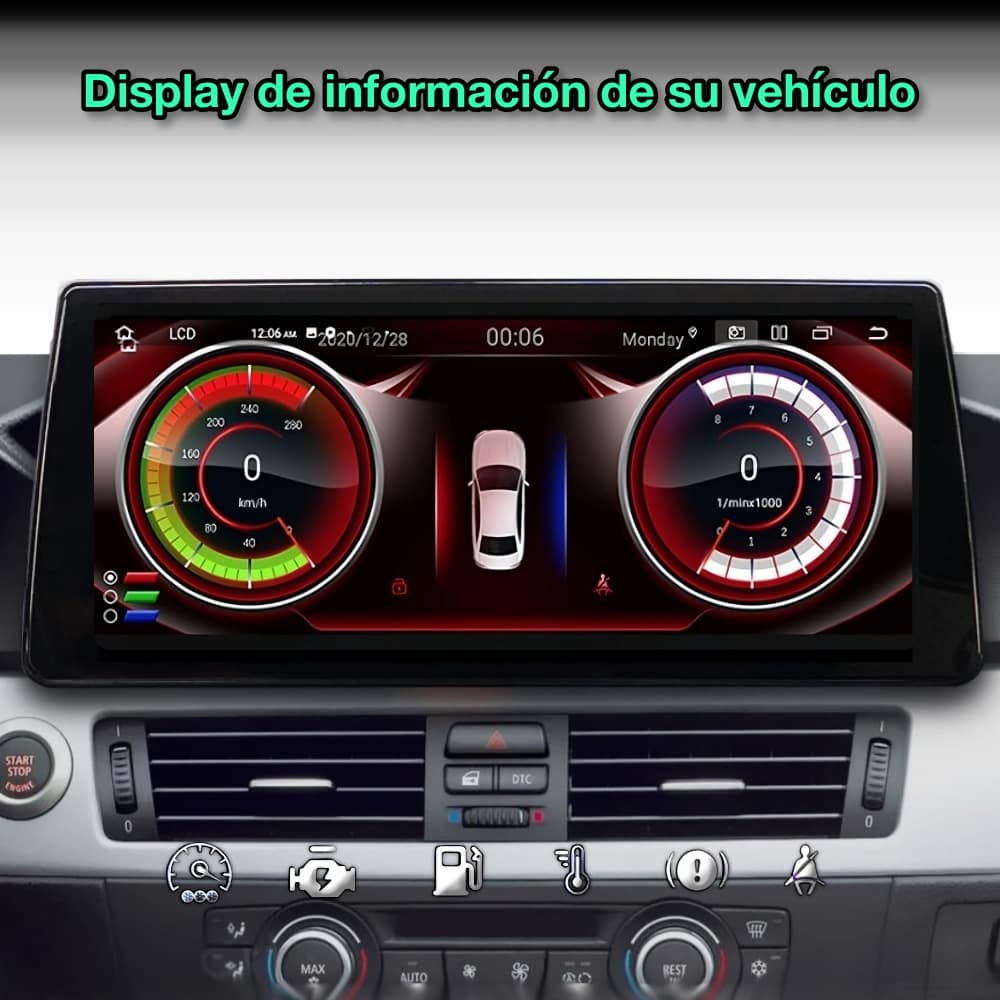 BMW Serie 5 2005 - 2010 pantalla de 10.33” - Mister Radio GPS