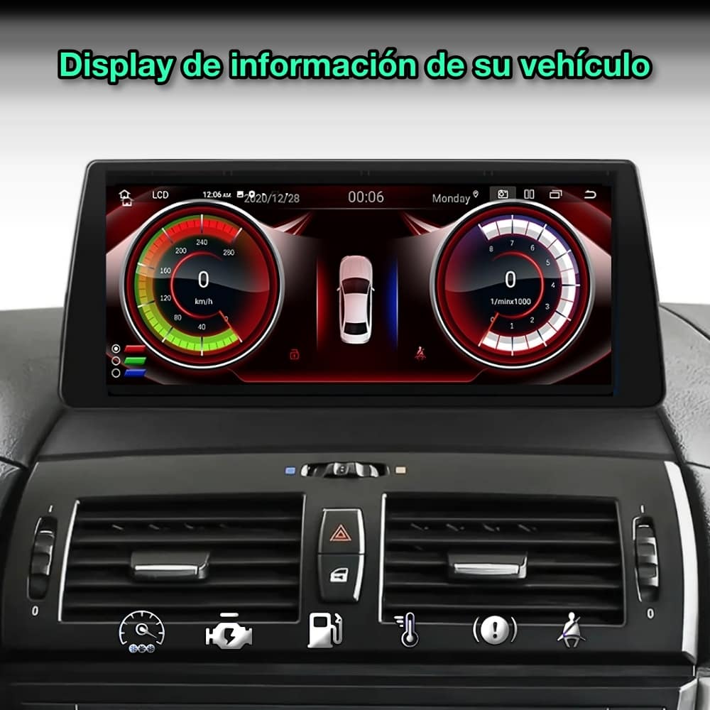 BMW X3 E83 2004-2012 pantalla 10.33”