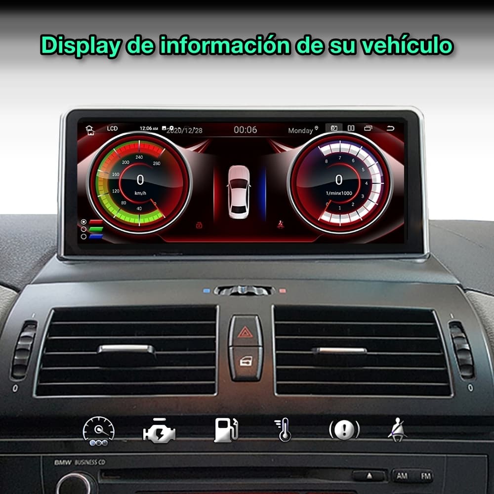 BMW X3 F25, X4 F26 2010-2017 pantalla vertical 10.25”