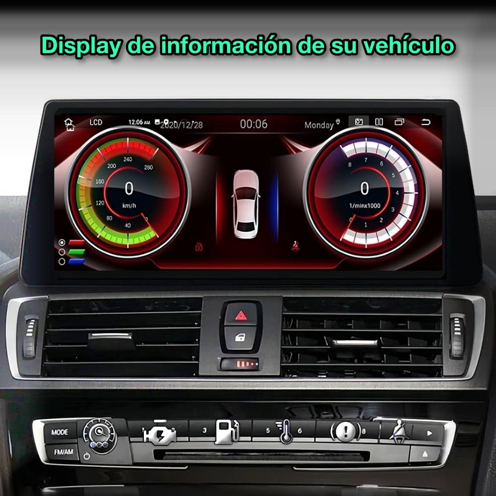 BMW Serie 1, 2011-2016 pantalla 10.33”