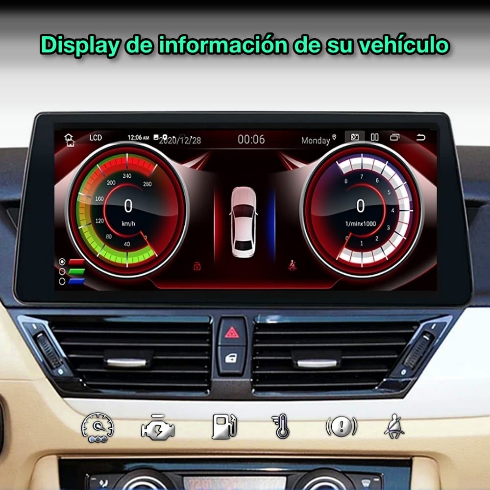 BMW X1 E84, 2009-2015 pantalla 10.33”