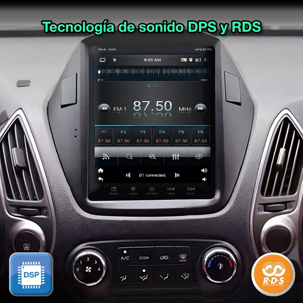 Hyundai Tucson ix35, 2009-2015 pantalla 9.7”