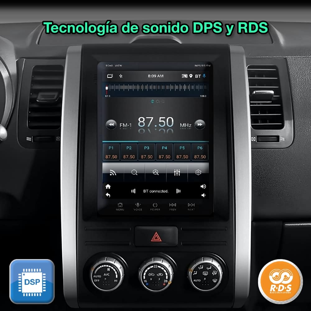 Nissan XTrail 2007-2015 pantalla 9,7”