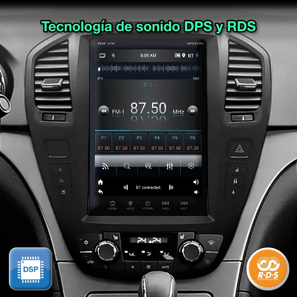 Opel Insignia 2009-2013 pantalla 9,7”