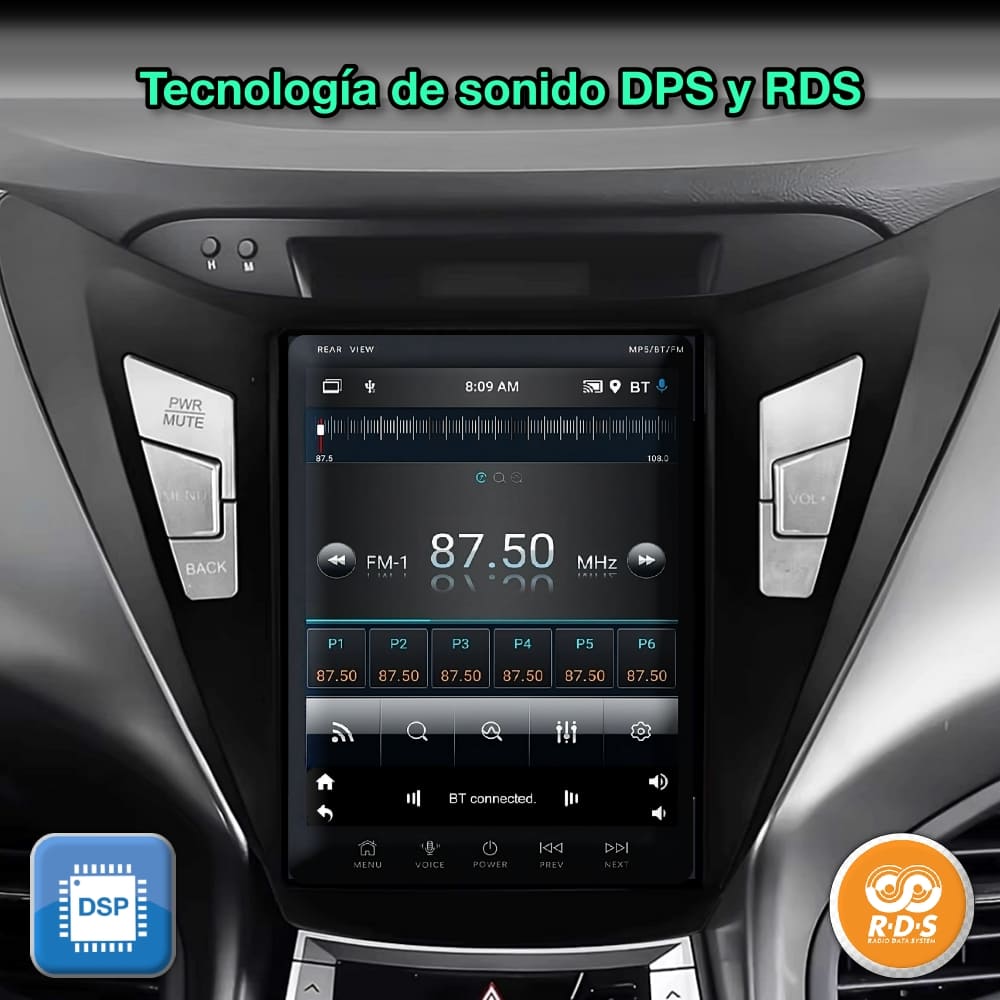 Hyundai Elantra Avante I35 2011-2013 pantalla 9,7”