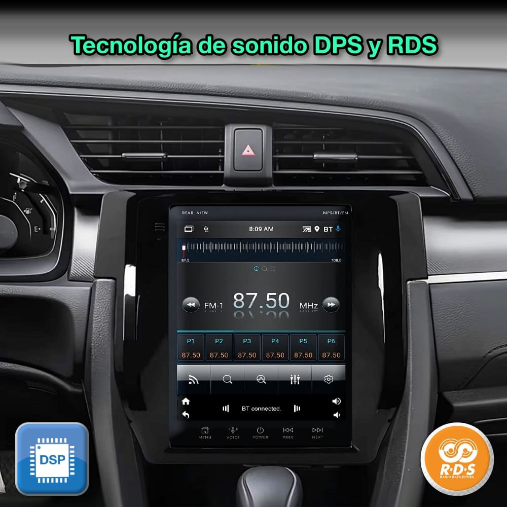 Honda Civic 2015-2020 pantalla 9,7”