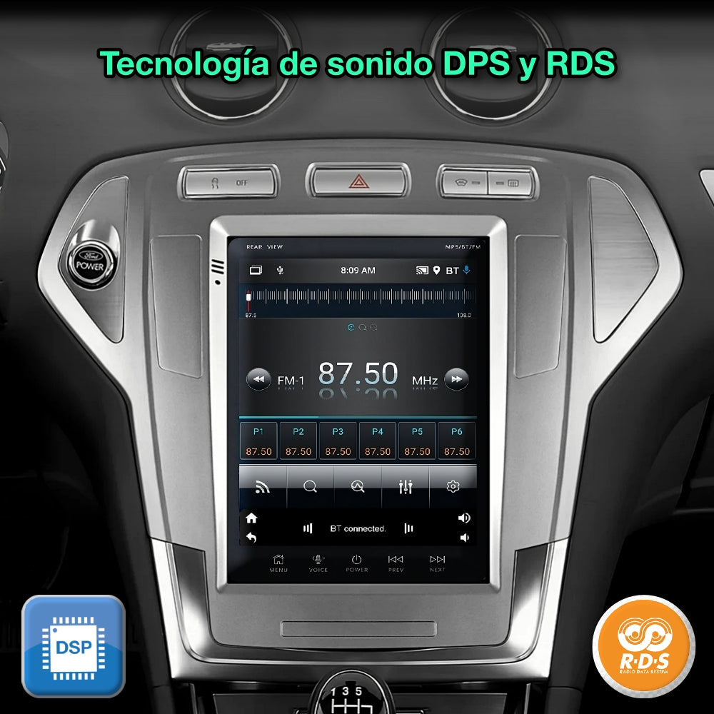 Ford Mondeo 2007-2010 pantalla 9,7”