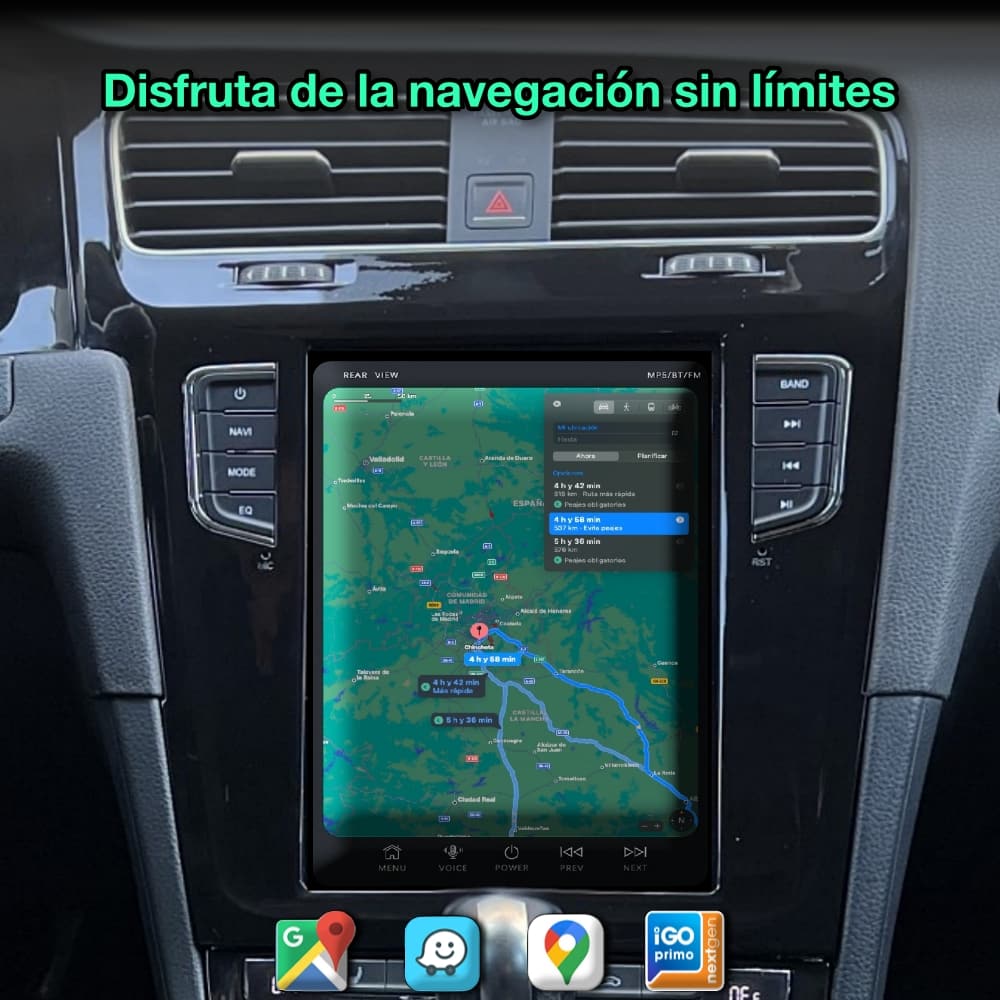 Volkswagen Golf 2012-2020 pantalla 9,7”