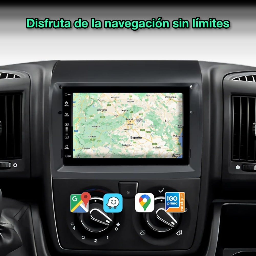 Fiat Ducato 2008 - 2015 pantalla 7” - Mister Radio GPS