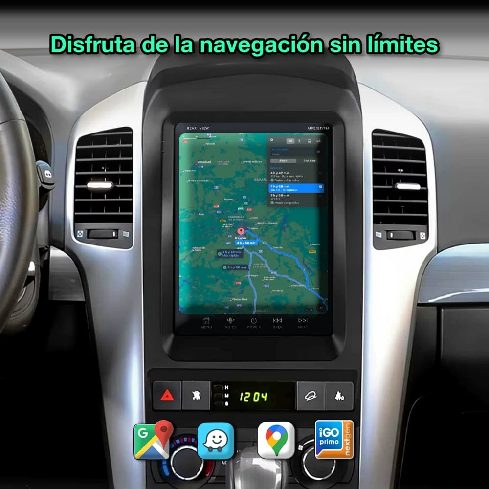 Chevrolet Captiva Sport 2006-2012 pantalla 9,7”