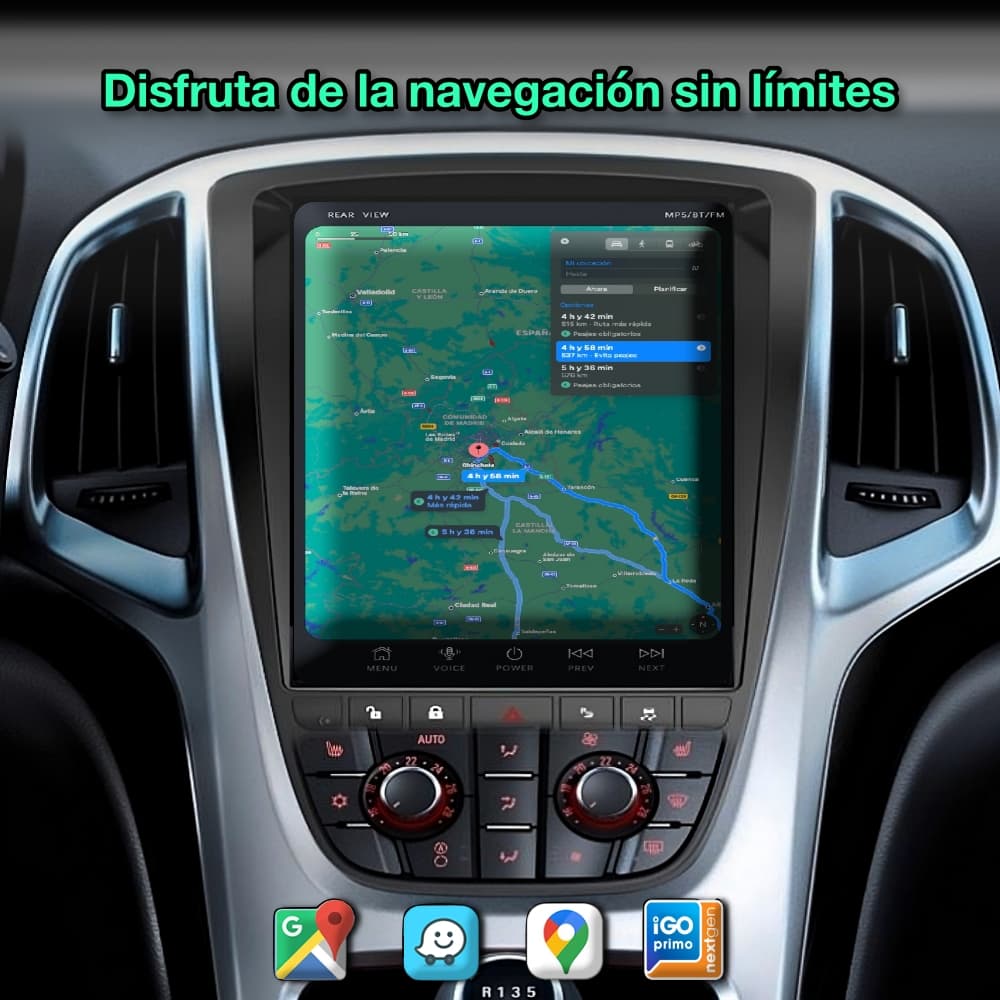 Opel Astra 2009-2013 pantalla 9.7"