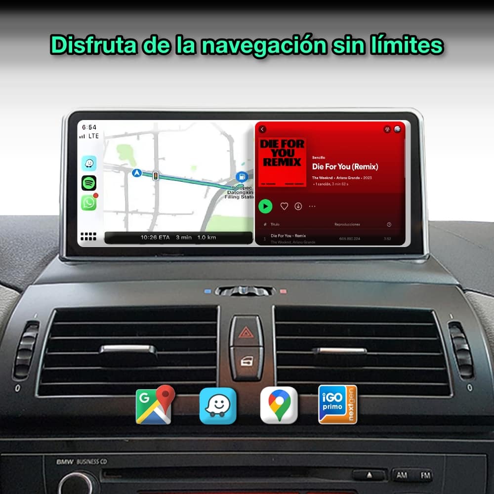 BMW X3 E83, 2004-2012 pantalla 10.25”