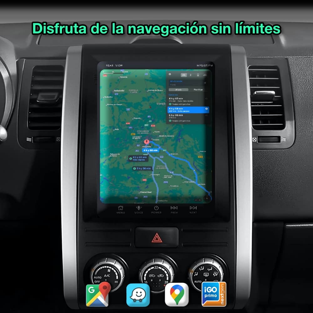 Nissan XTrail 2007-2015 pantalla 9,7”