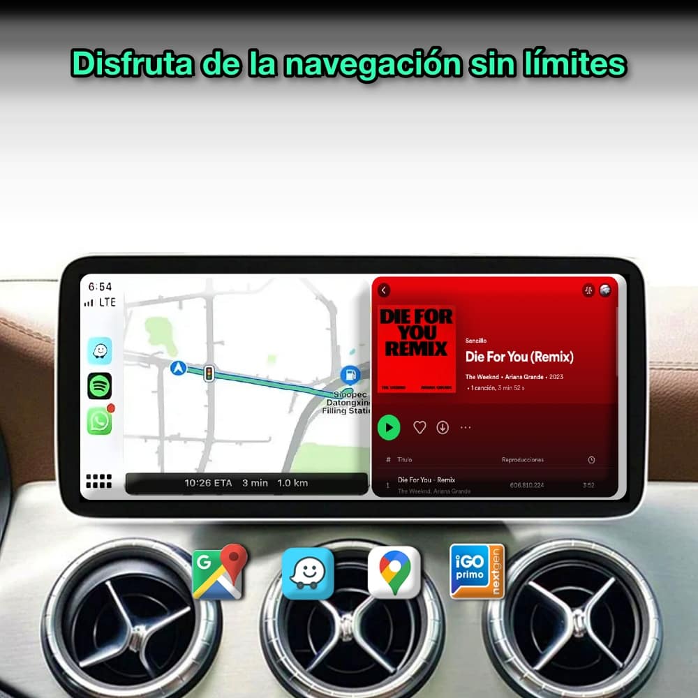 Mercedes Benz Clase B 2011-2018 Pantalla 12,3”