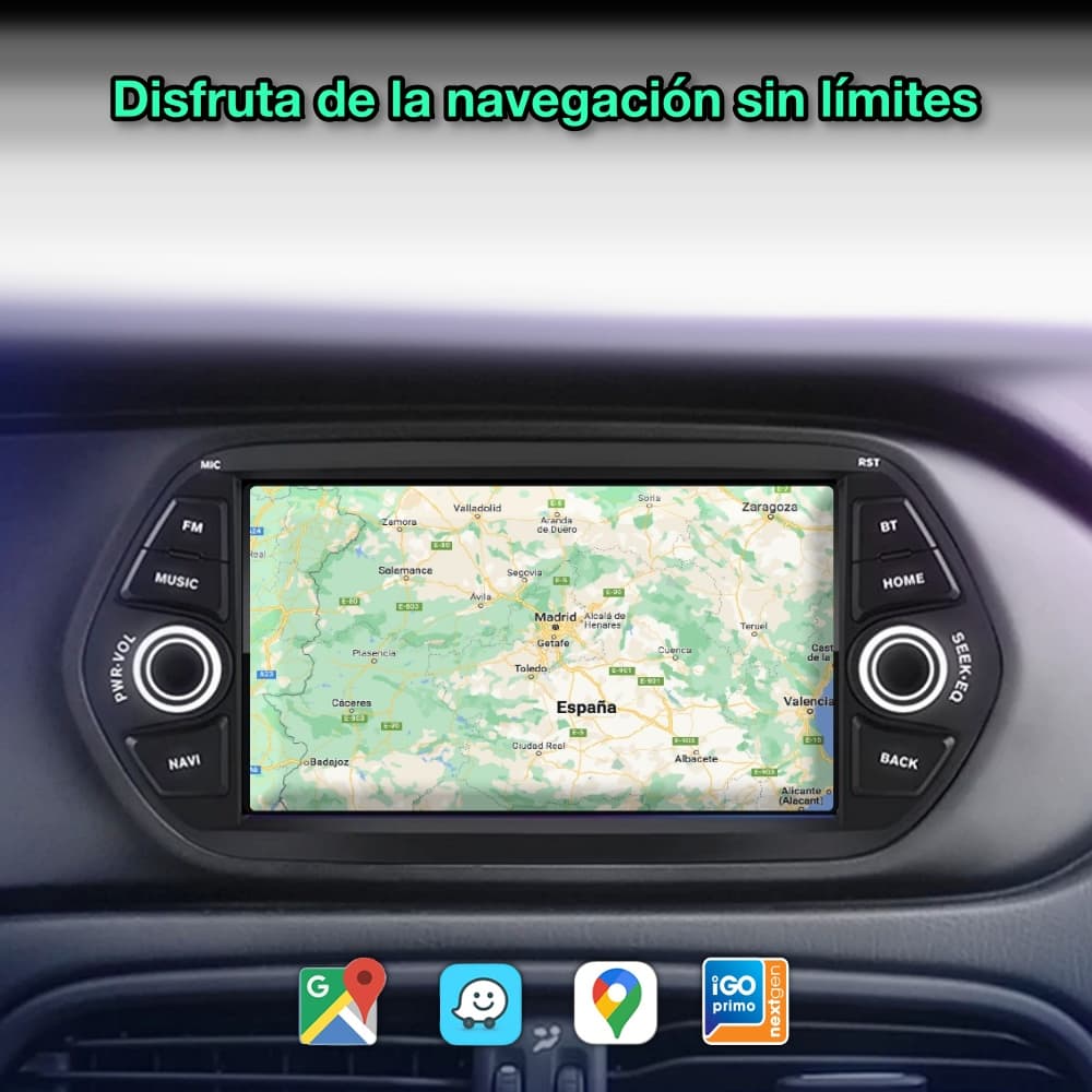 Fiat Egea 2015 - 2017 pantalla 7” - Mister Radio GPS