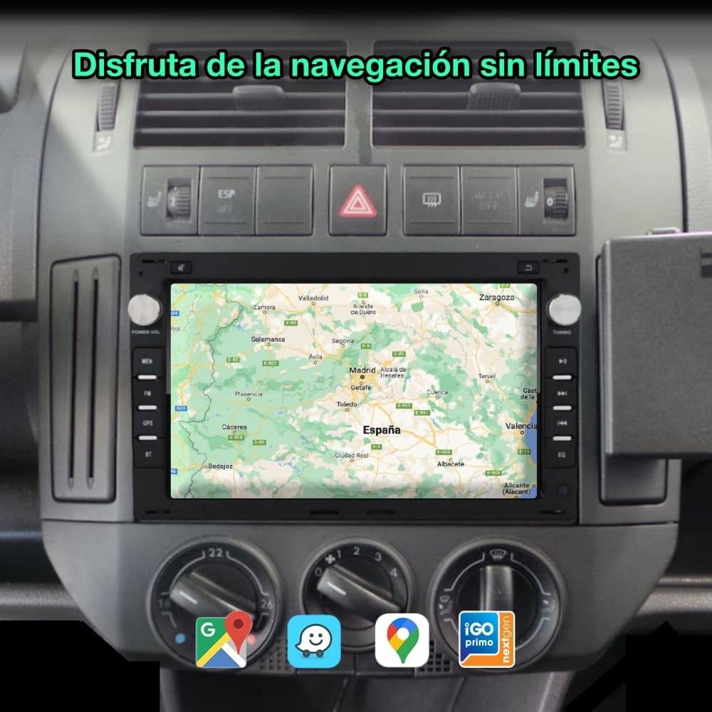 RADIO NAVEGADOR 9 Para Volkswagen Polo 2012-2018 GPS ANDROID 10.0 – Mister  Radio GPS
