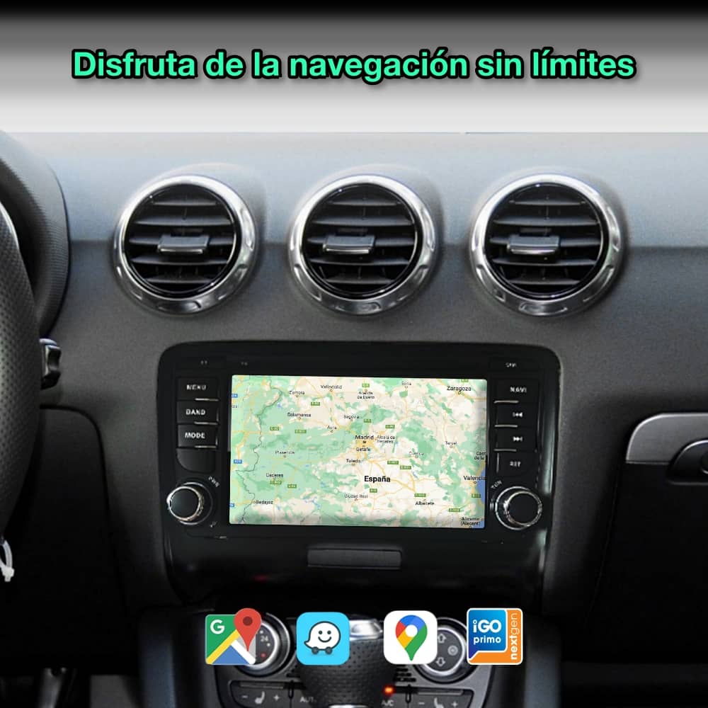 Audi TT 2006 - 2014 de 7" pulgadas - Mister Radio GPS