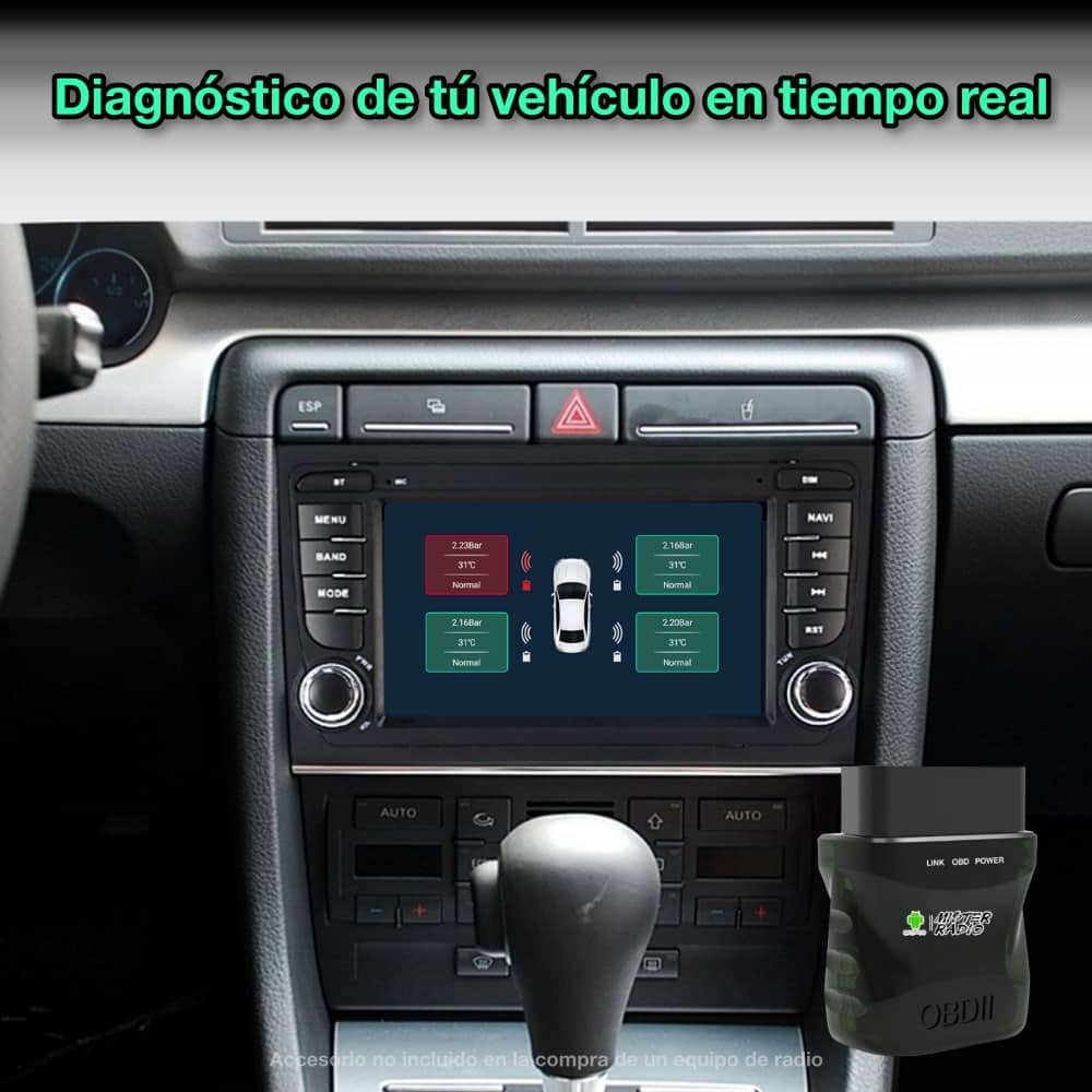 Seat Exeo 2010-2013, pantalla 7"