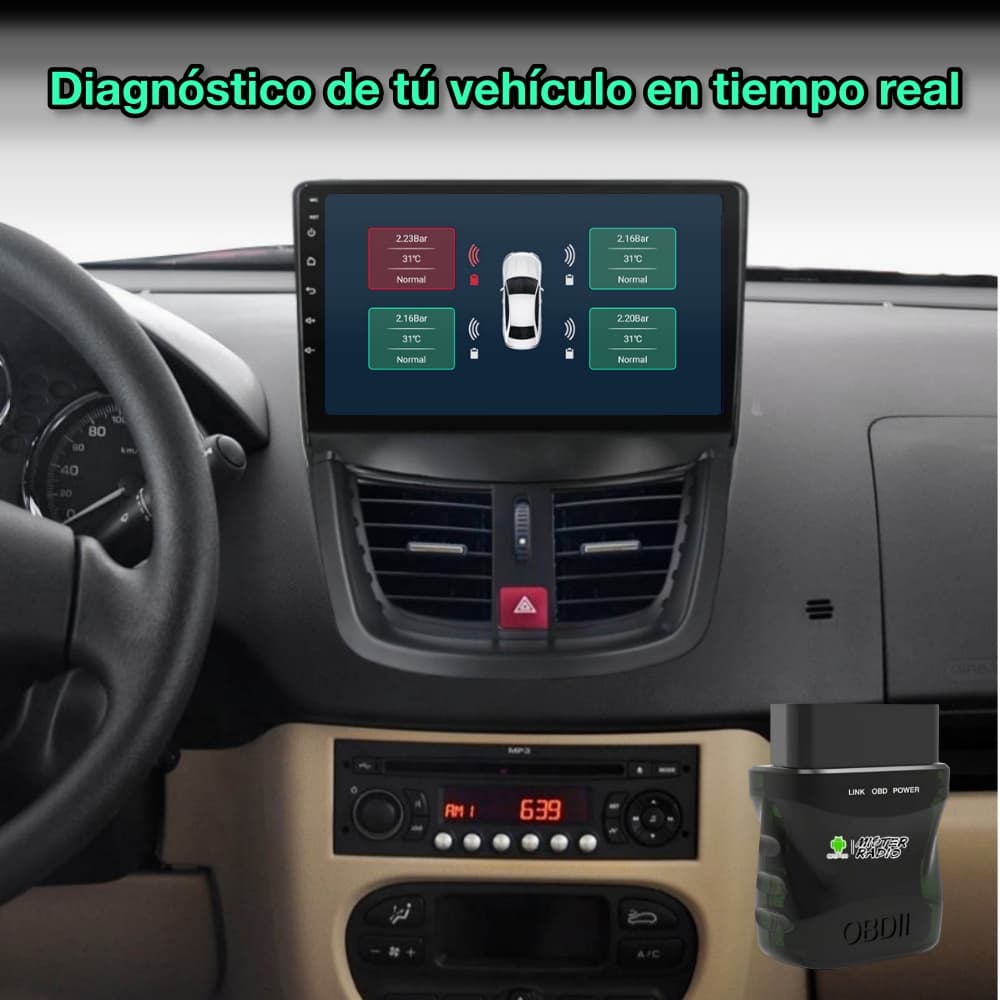 RADIO NAVEGADOR 9 Para Peugeot 207, 2006 - 2015 GPS ANDROID 10.0 – Mister  Radio GPS