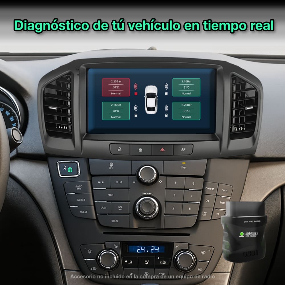 Opel Insignia 2009-2013 pantalla 9”