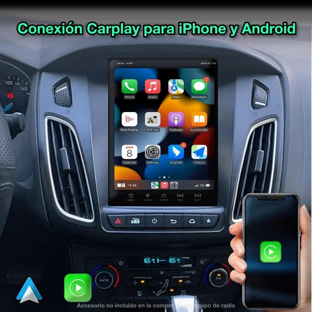 Ford Focus 2012-2017 pantalla 9,7”