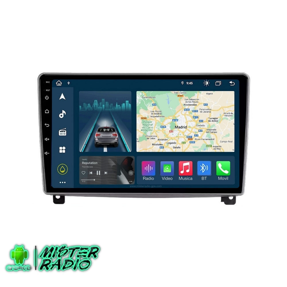 Radio GPS pantalla para Peugeot 407 Android